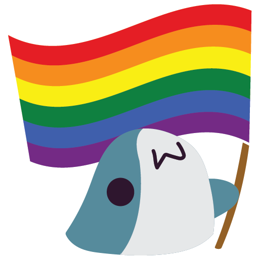 :Blobhaj_Flag_Gay: