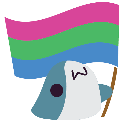 :Blobhaj_Flag_Polysexual: